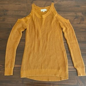 Womens Open Shoulder Sweater